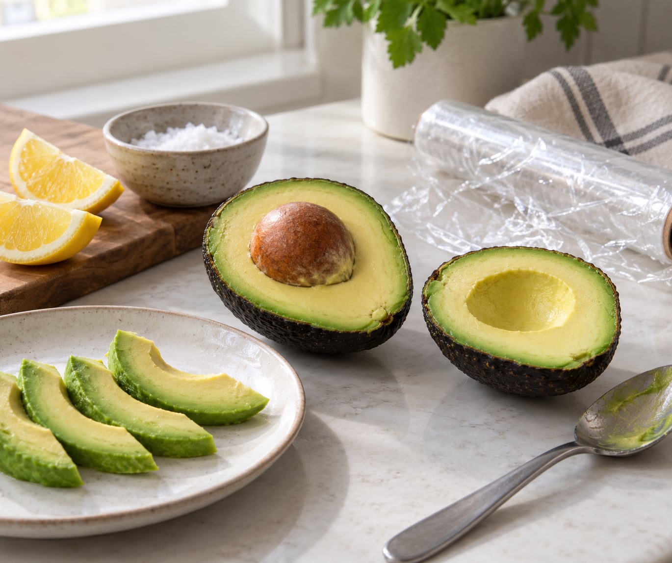 how to keep avocado from turning brown