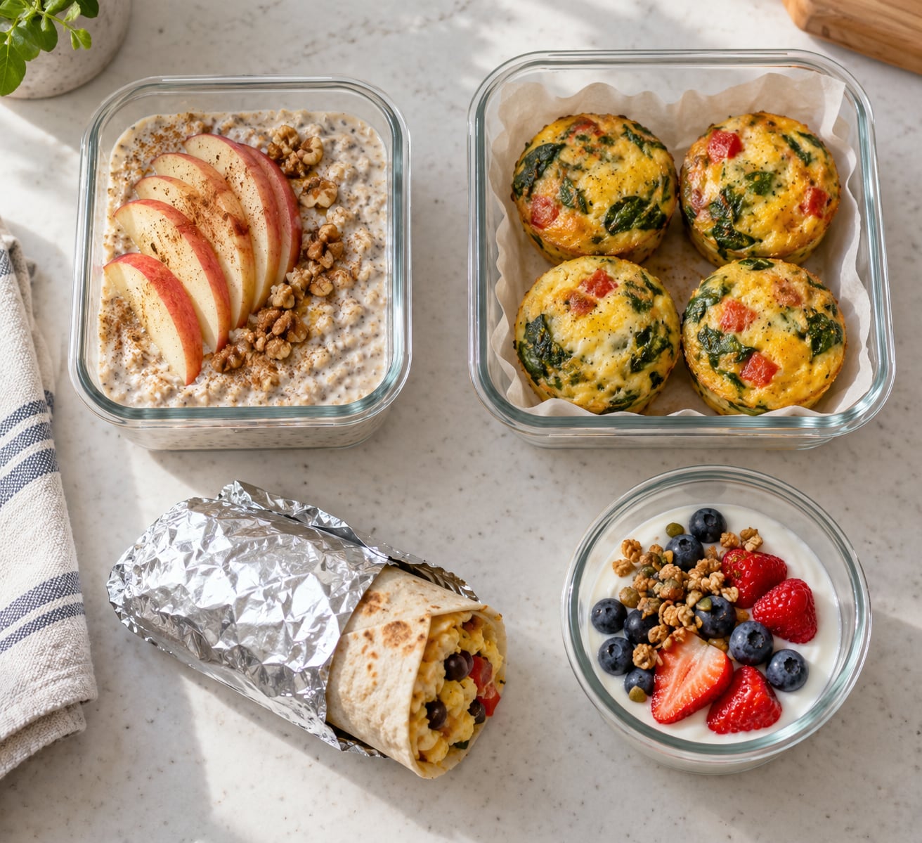 20 easy make-ahead breakfast ideas for busy mornings