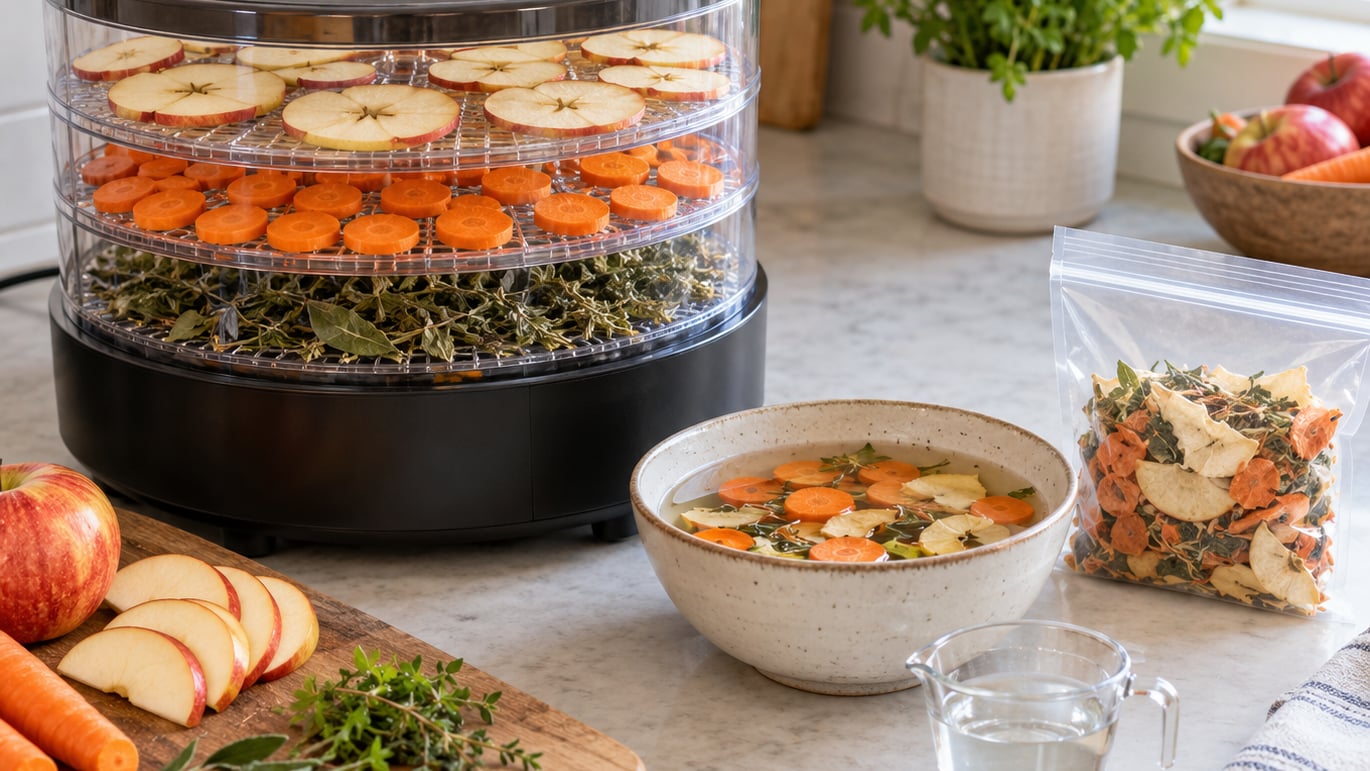 how to dehydrate food for backpacking