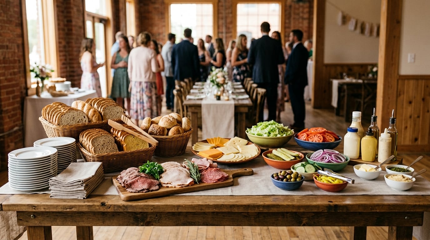 How to Set Up a DIY Sandwich Bar for a Party