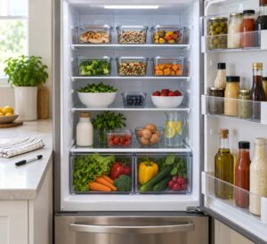 how to organize a refrigerator to reduce food waste