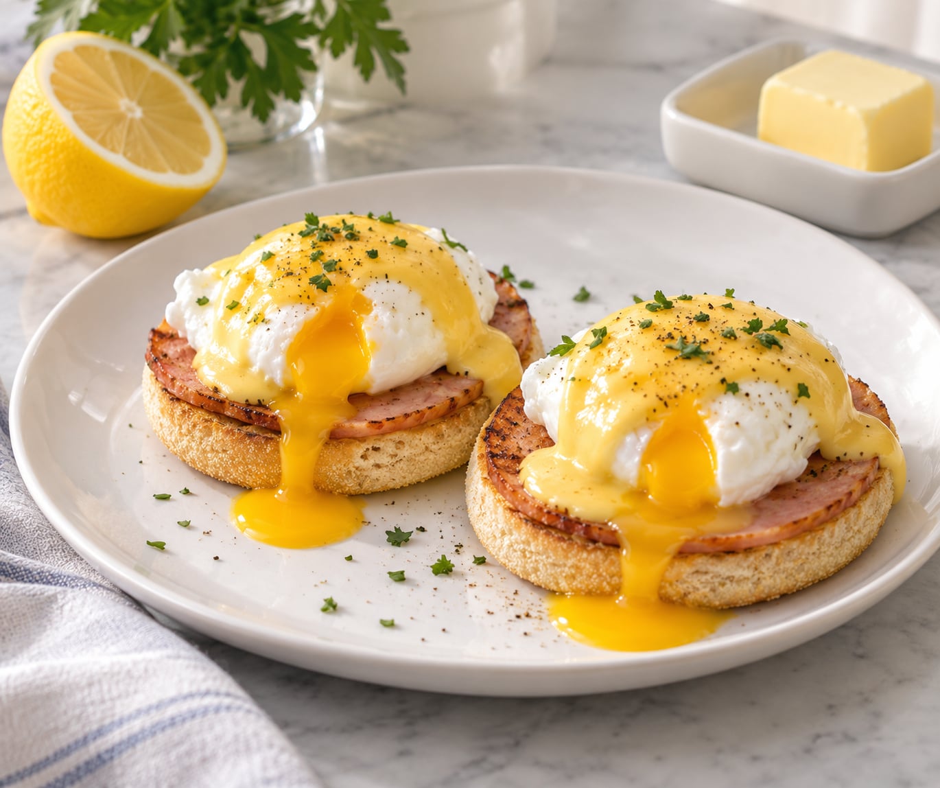 how to make eggs benedict at home