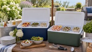 how to keep food cold at an outdoor party