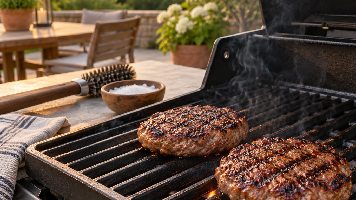how to grill burgers perfectly