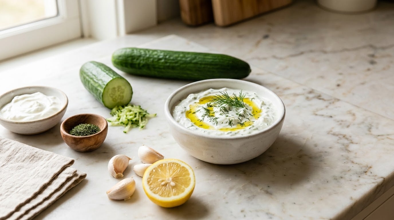 how to make tzatziki sauce