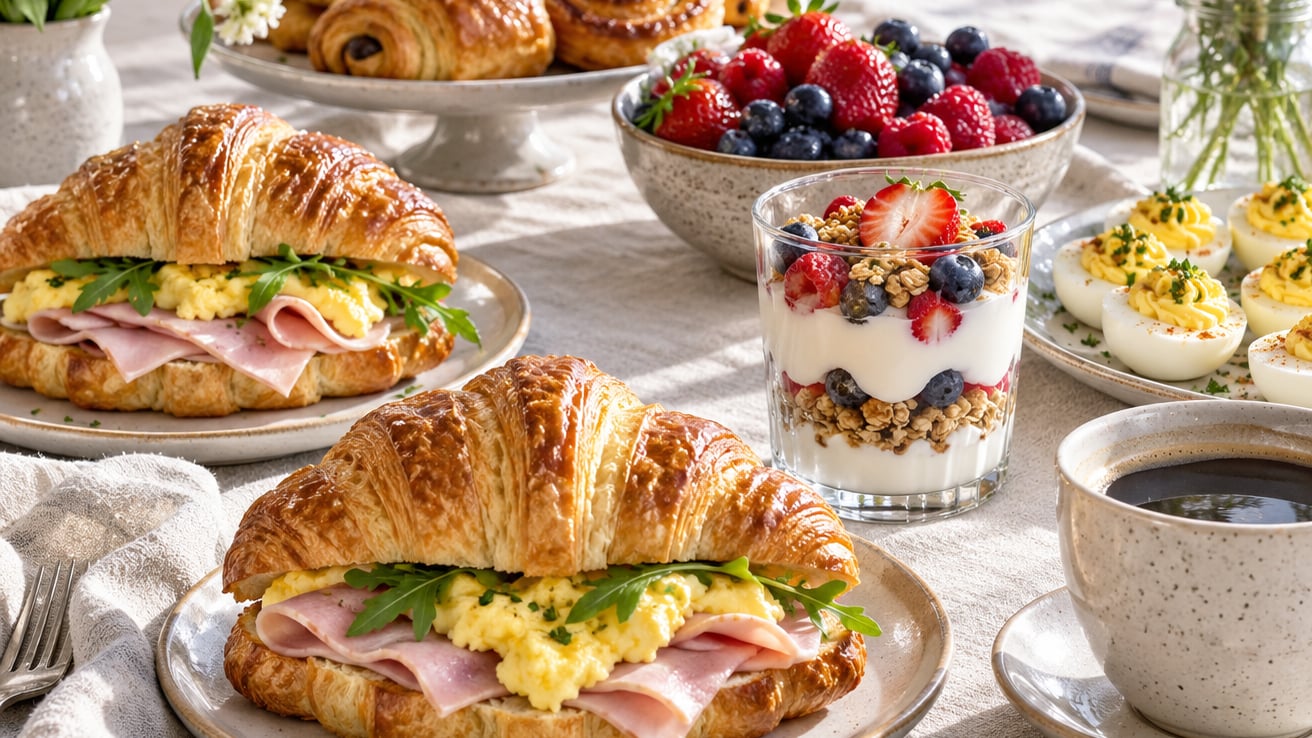 easter brunch menu ideas