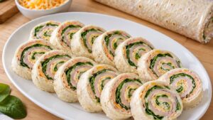 how to make pinwheel sandwiches