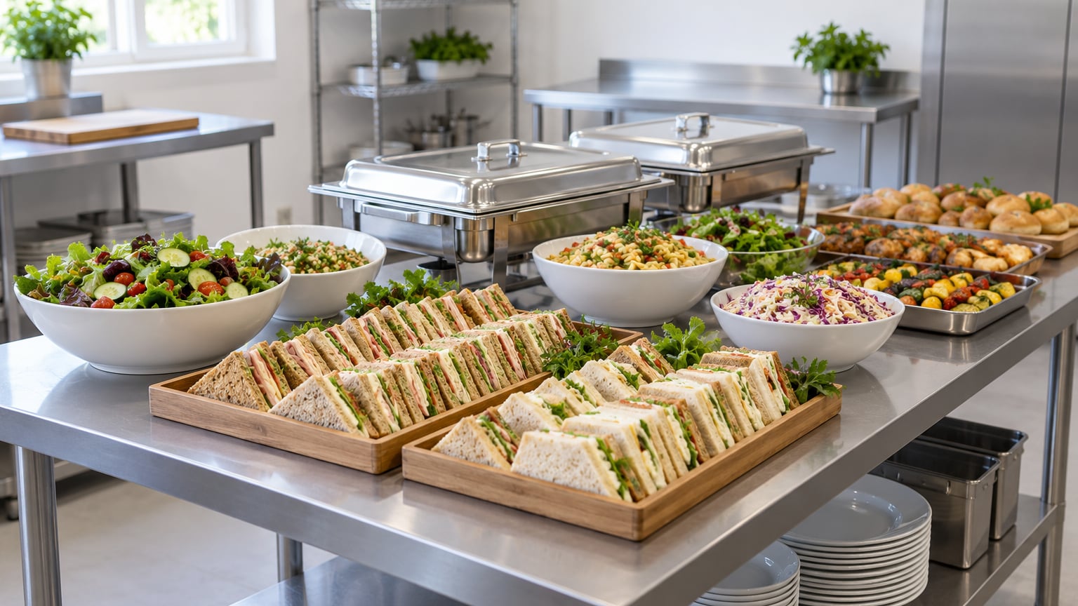 how to cater your own wedding
