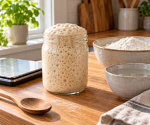 how to make a sourdough starter from scratch