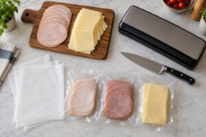 how to freeze lunch meat and cheese properly