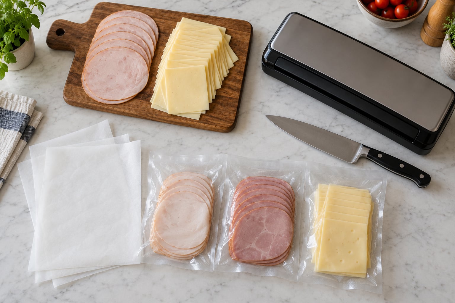 how to freeze lunch meat and cheese properly