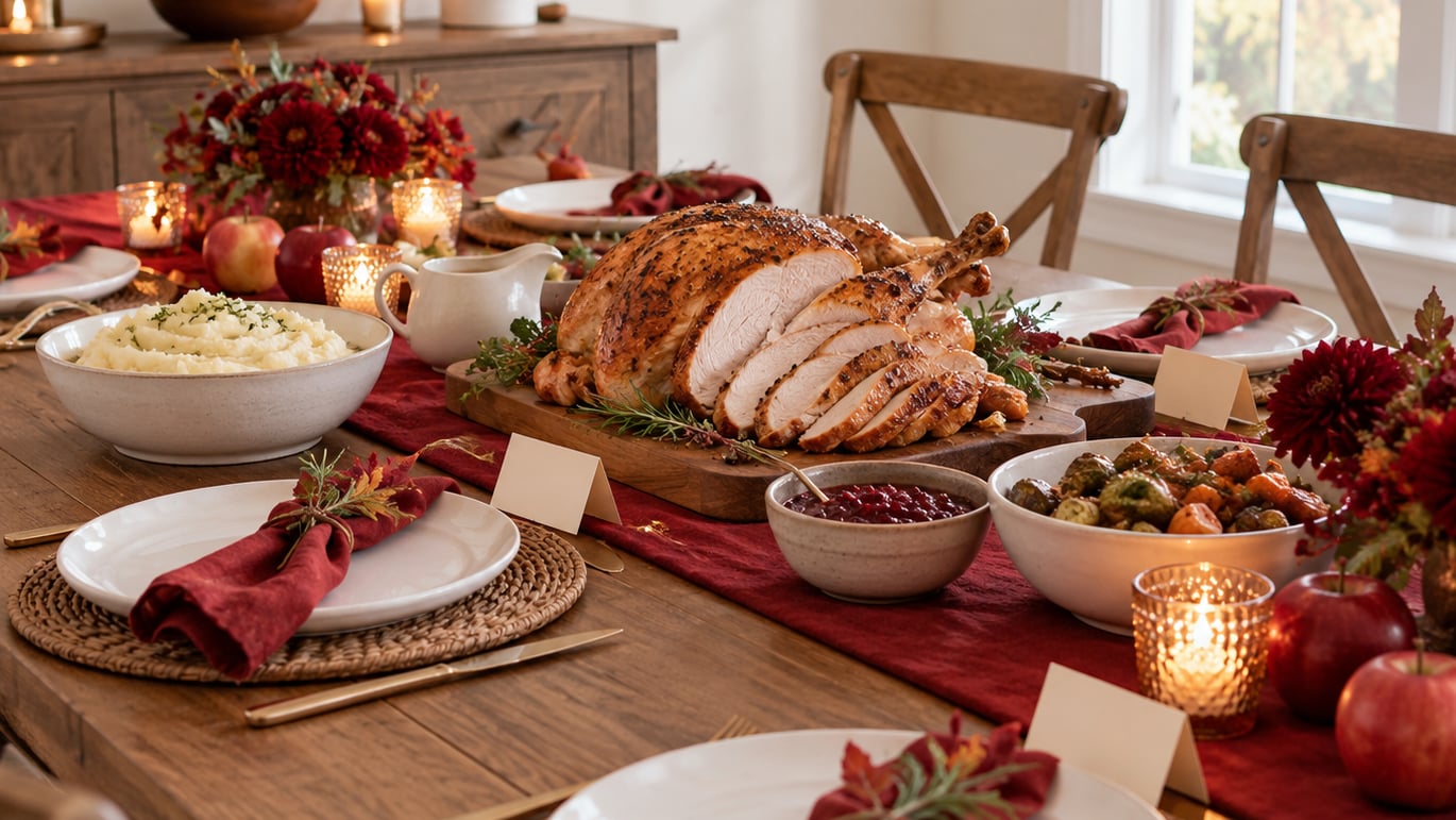 how to host thanksgiving for the first time