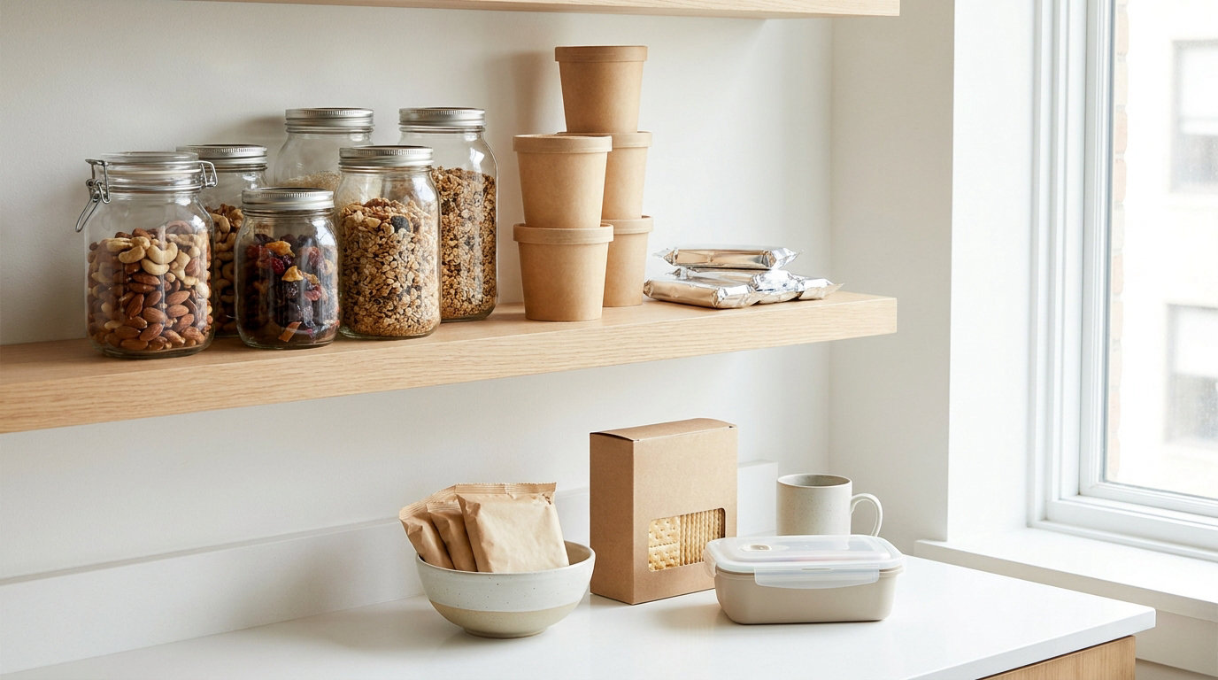 Best Office Desk Pantry Staples for Emergency Lunches
