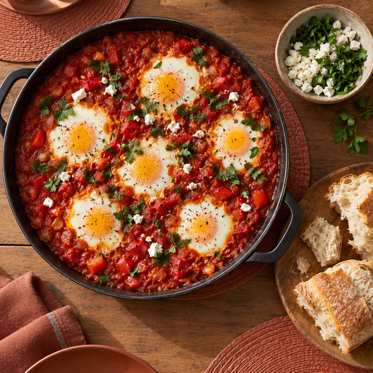 how to make shakshuka