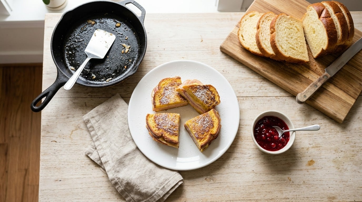 how to make a monte cristo sandwich