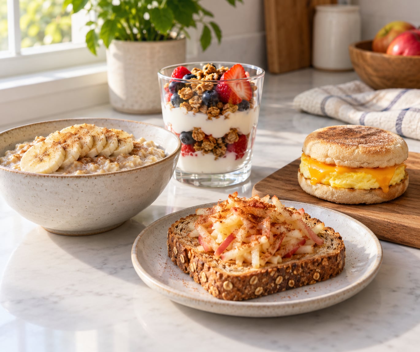 healthy breakfast ideas for kids on school mornings