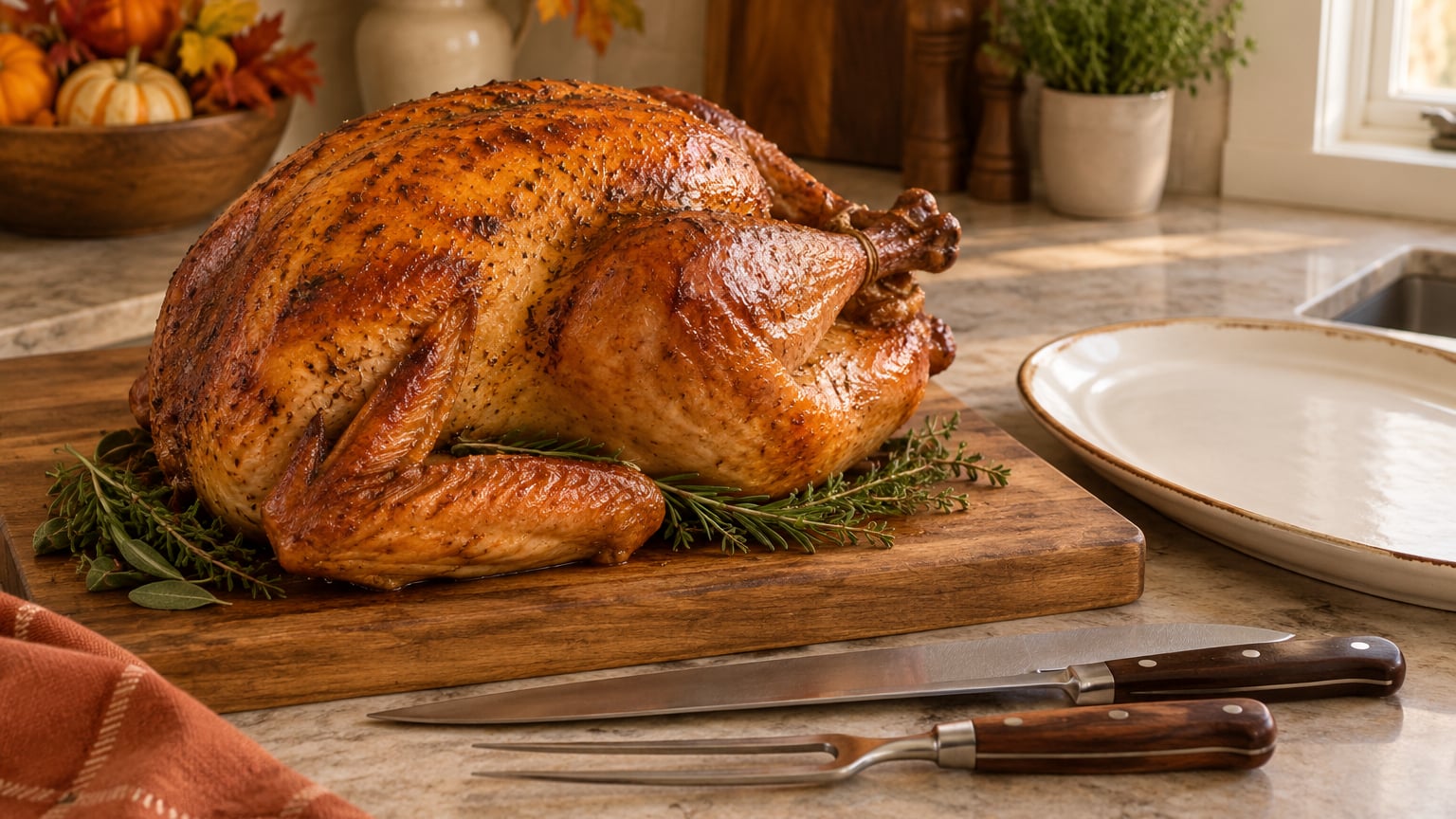 how to carve a turkey