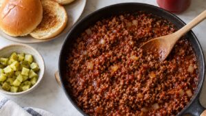 how to make sloppy joes from scratch