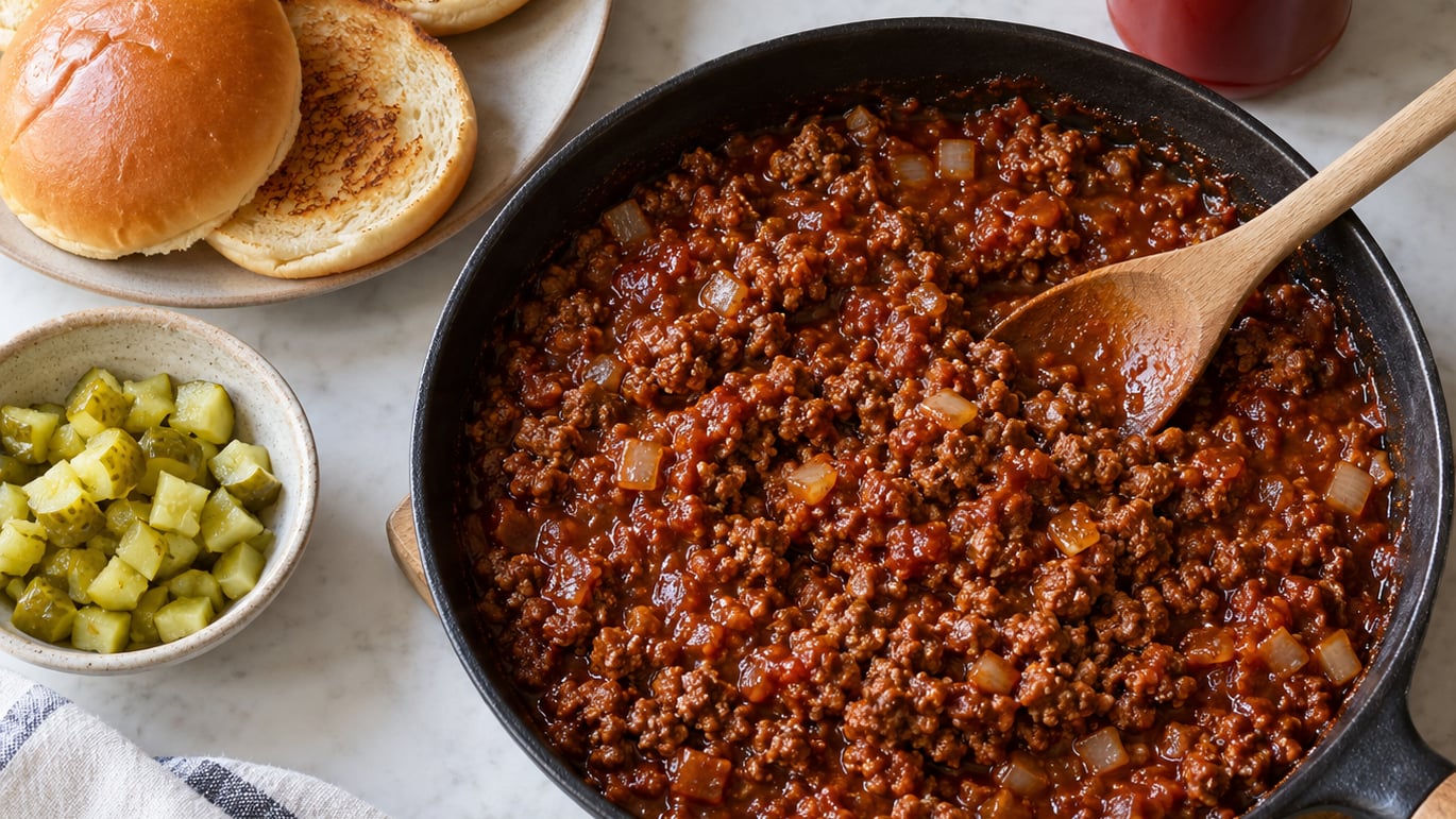 how to make sloppy joes from scratch