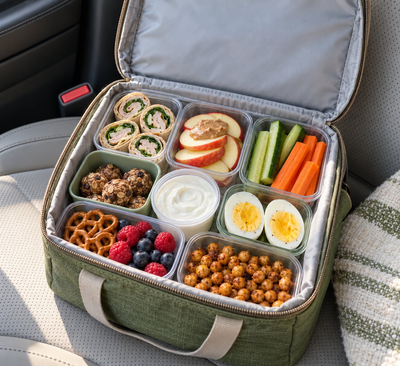 healthy road trip snacks for kids