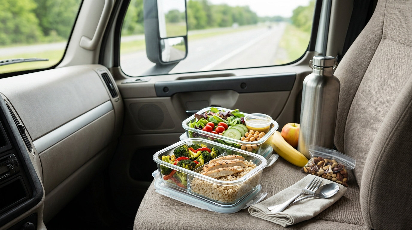 Best Lunches for Truck Drivers Without Stopping for Fast Food