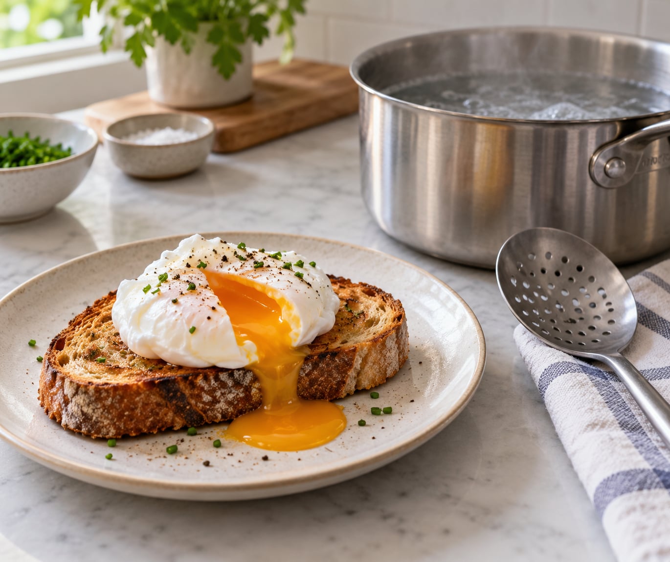 how to poach eggs perfectly