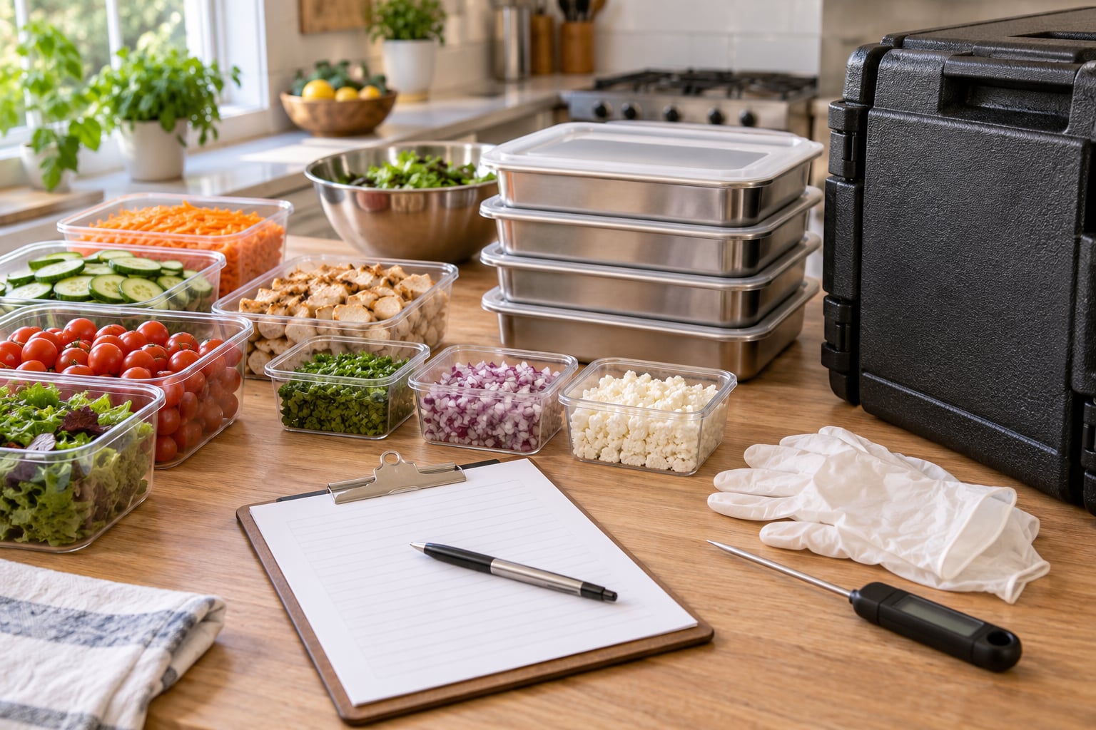 how to start a catering business from home