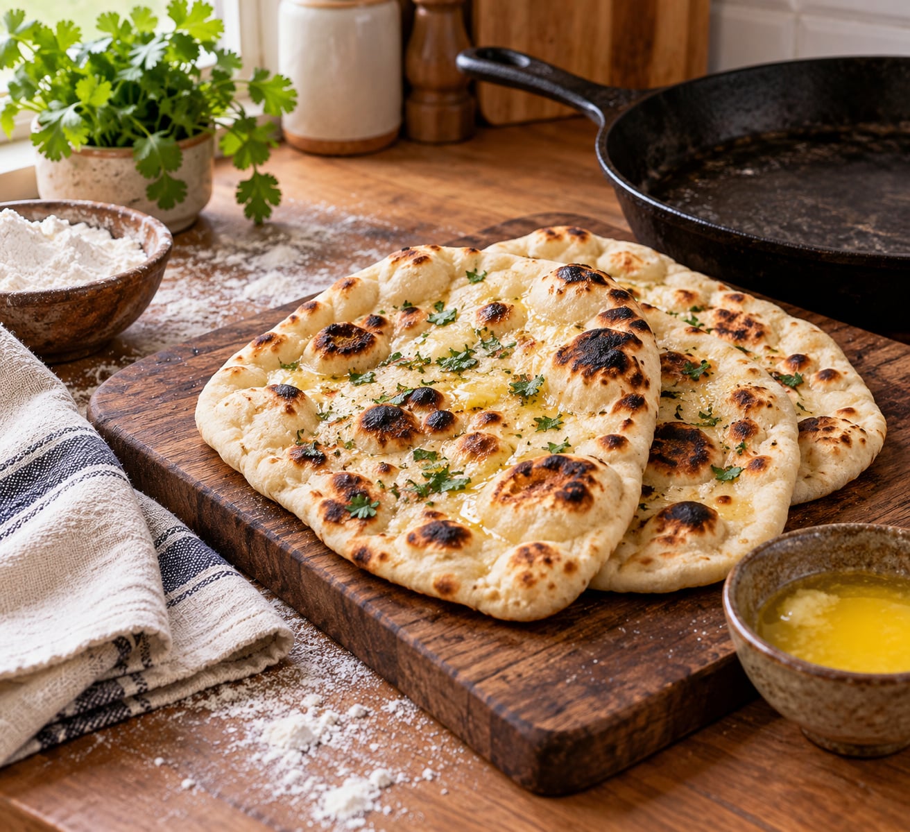 how to make naan without a tandoor
