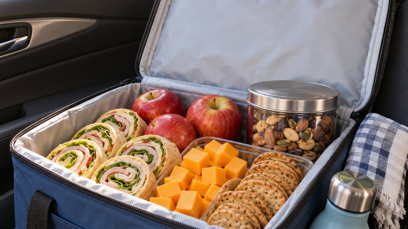 road trip snacks that won't melt
