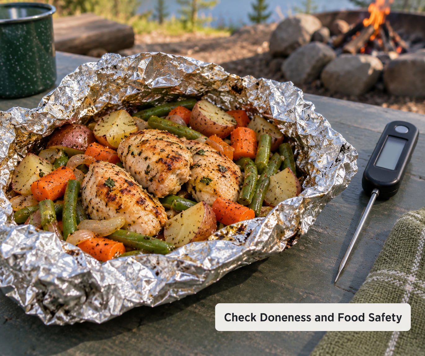 Check Doneness and Food Safety