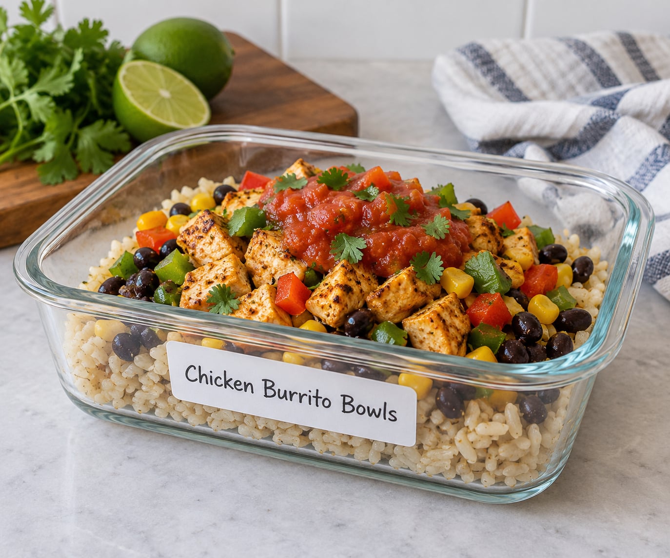 Chicken Burrito Bowls