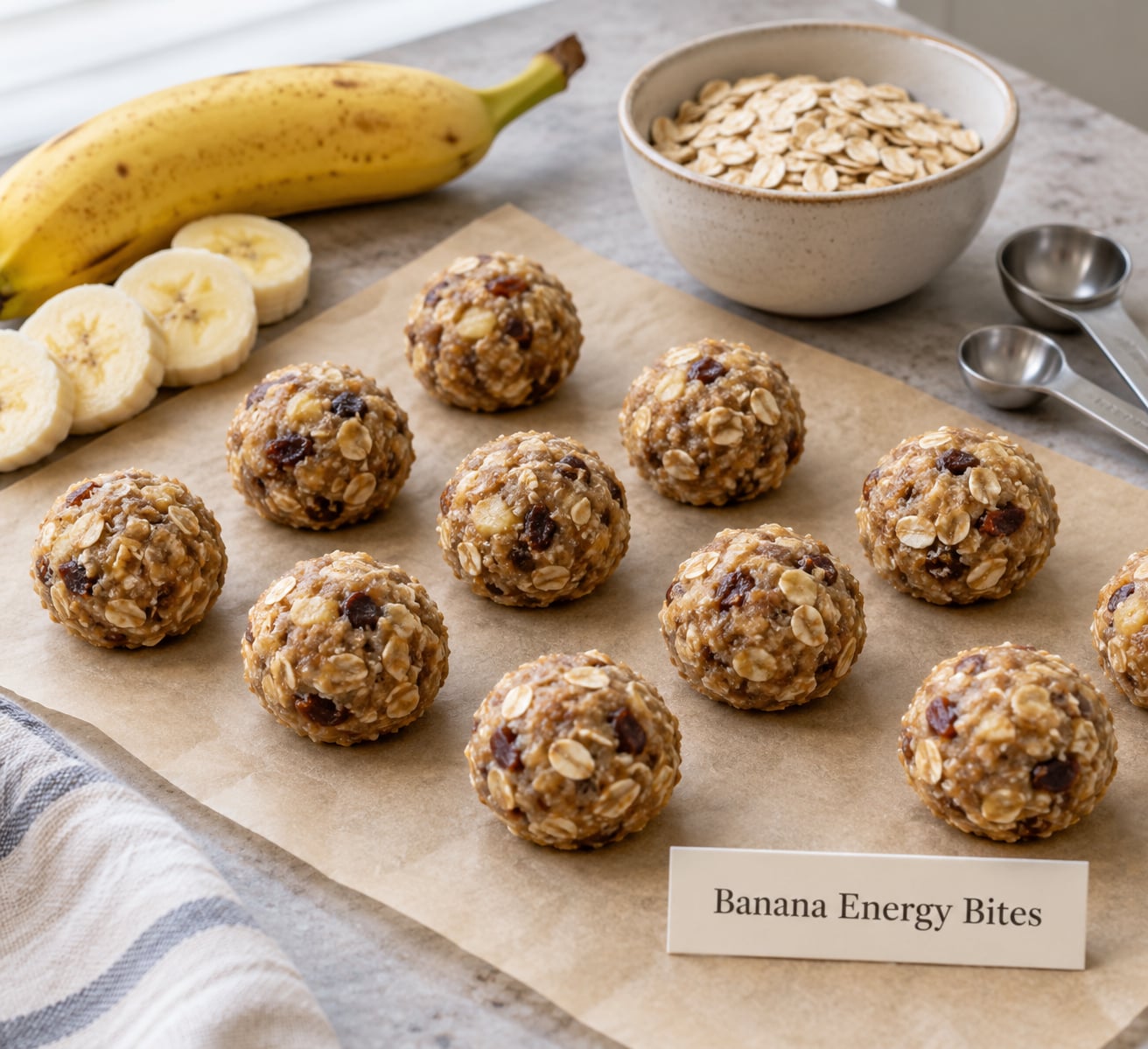 Banana Energy Bites