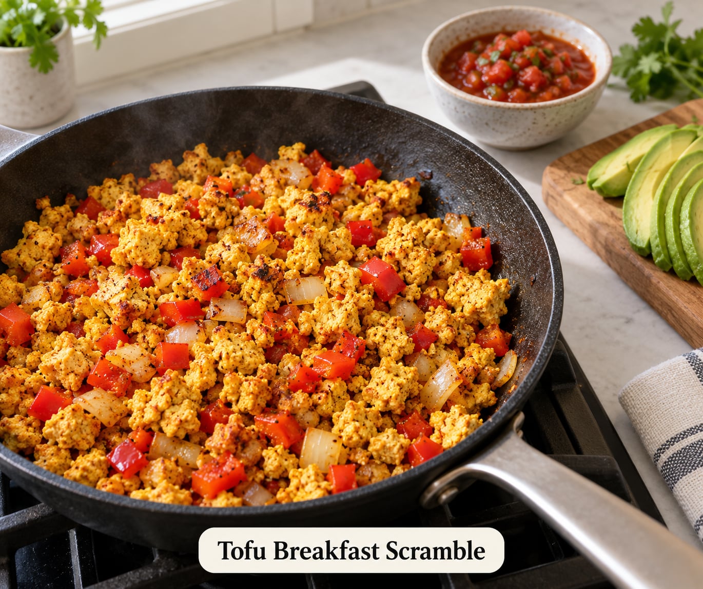 Tofu Breakfast Scramble