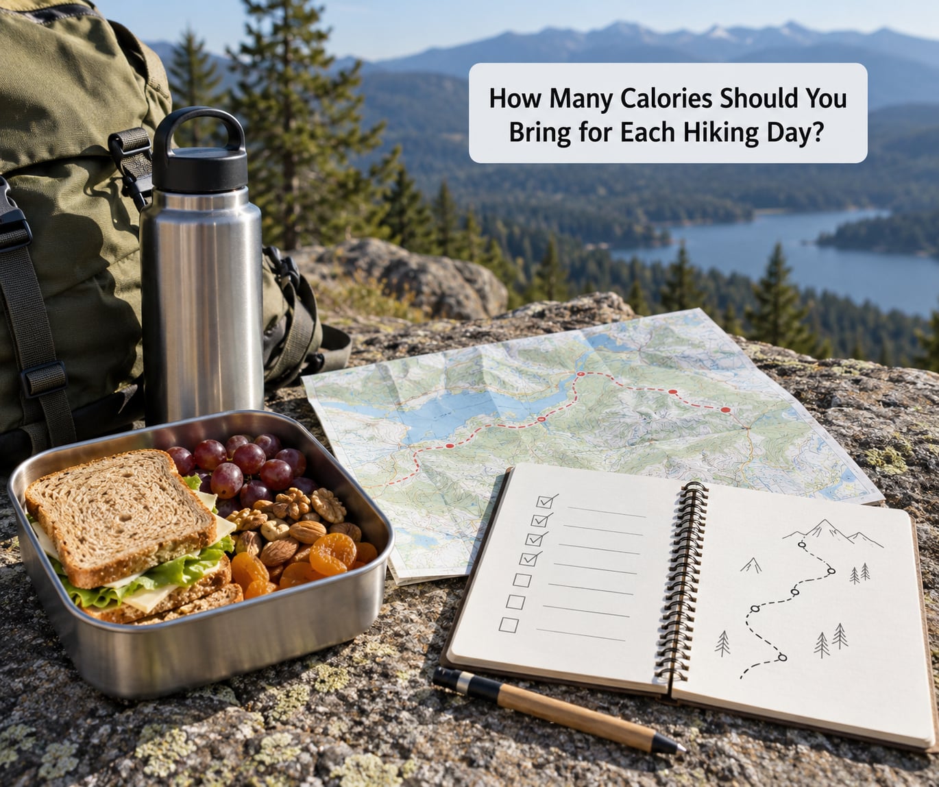 How Many Calories Should You Bring for Each Hiking Day?