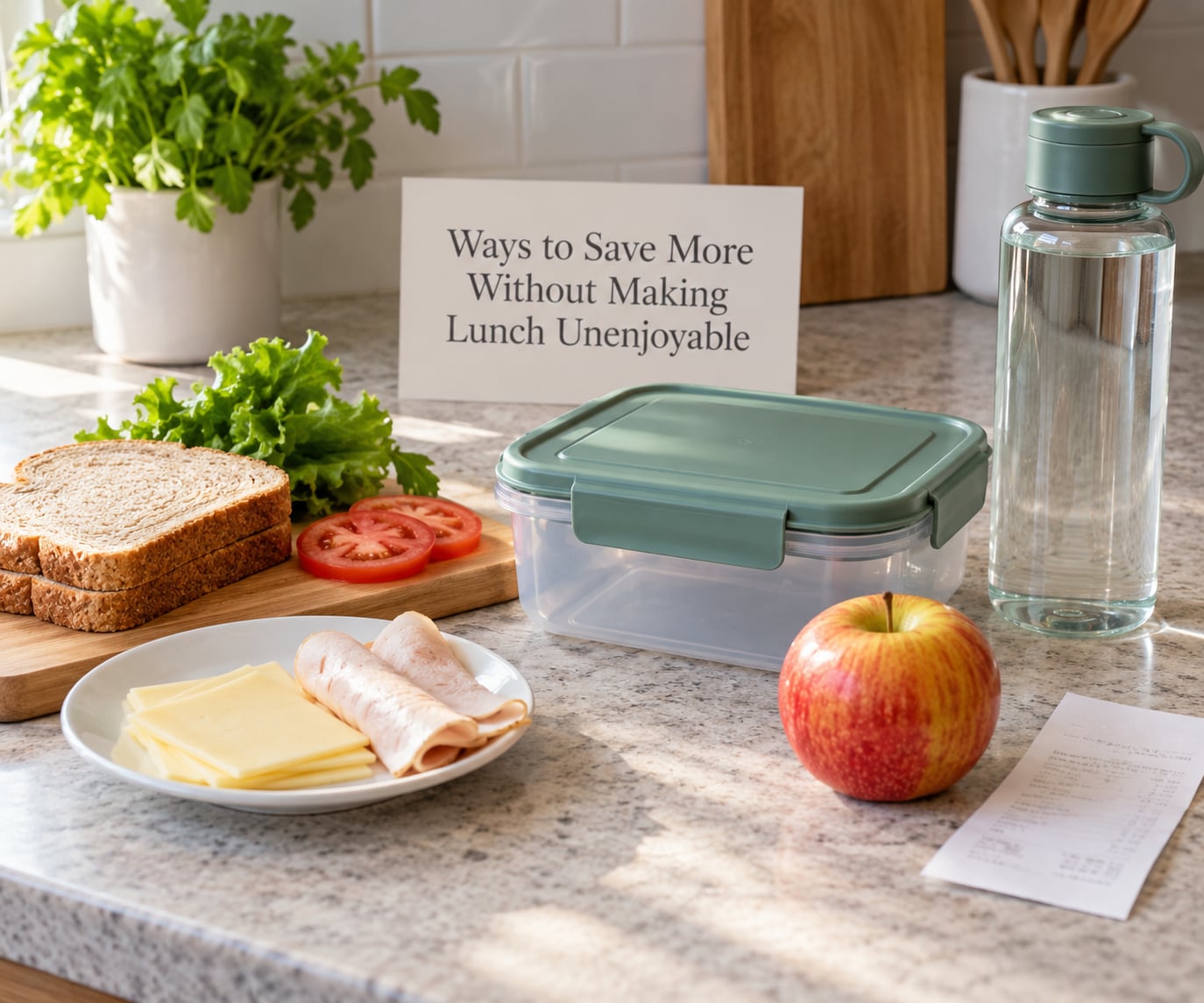 Ways to Save More Without Making Lunch Unenjoyable