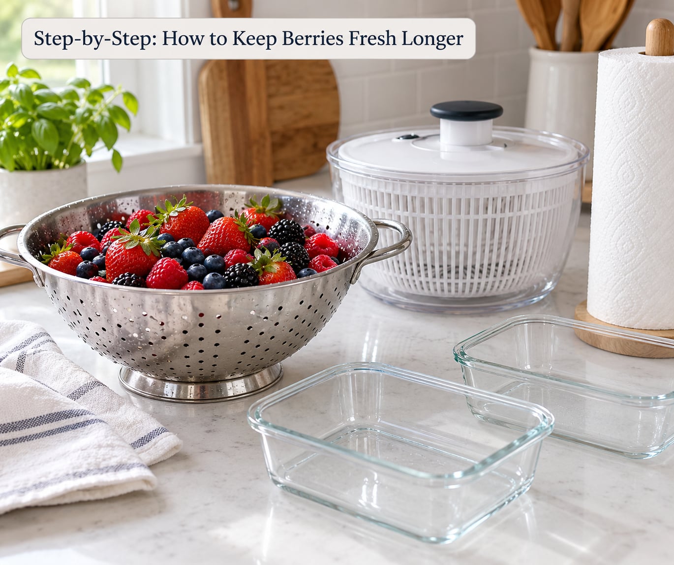 Step-by-Step: How to Keep Berries Fresh Longer