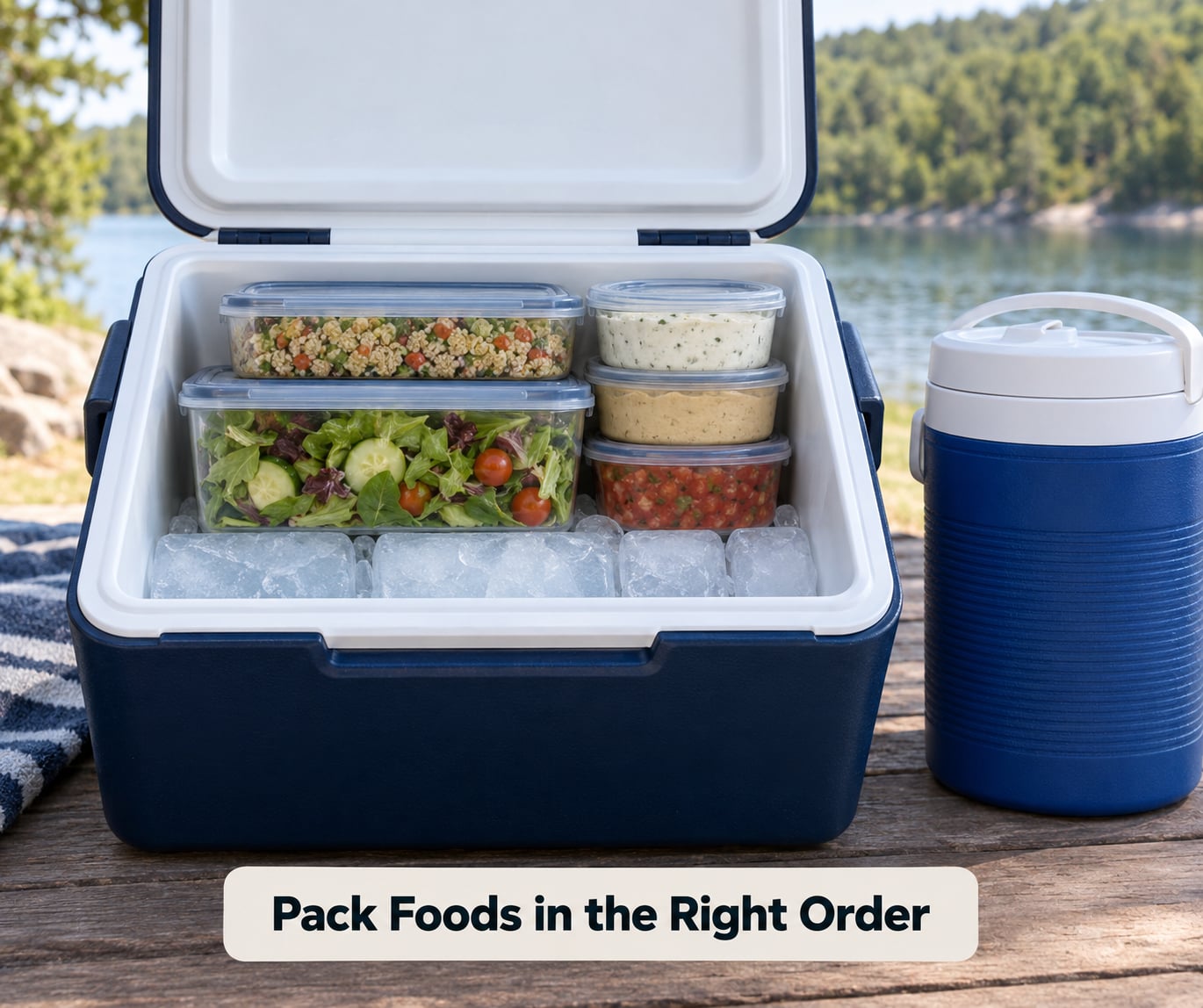 Pack Foods in the Right Order