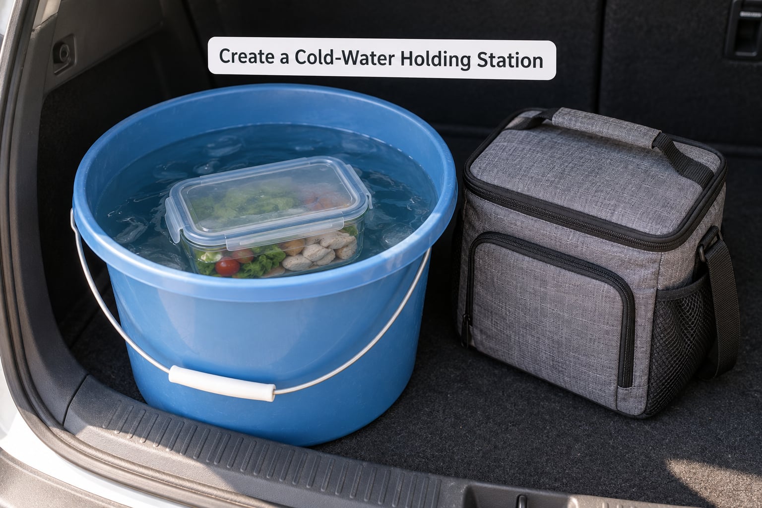 Create a Cold-Water Holding Station