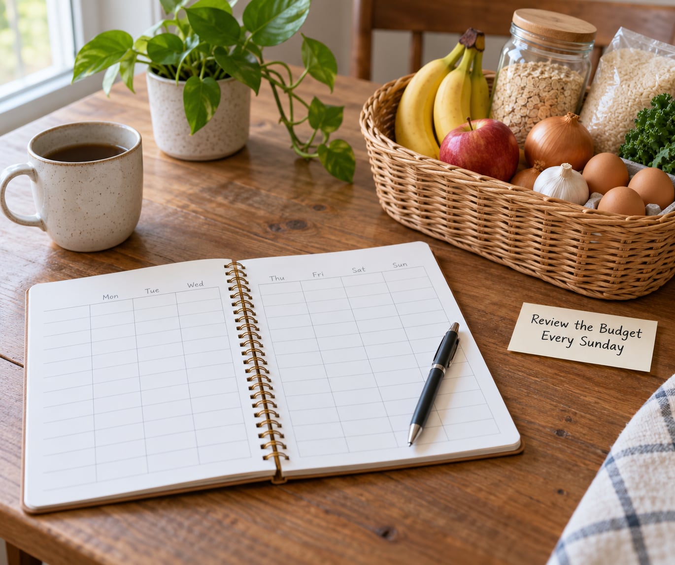 Review the Budget Every Sunday