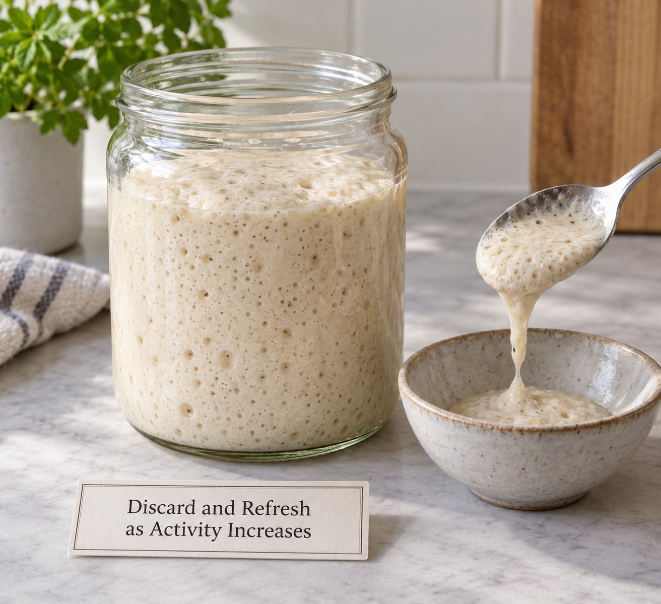 Discard and Refresh as Activity Increases