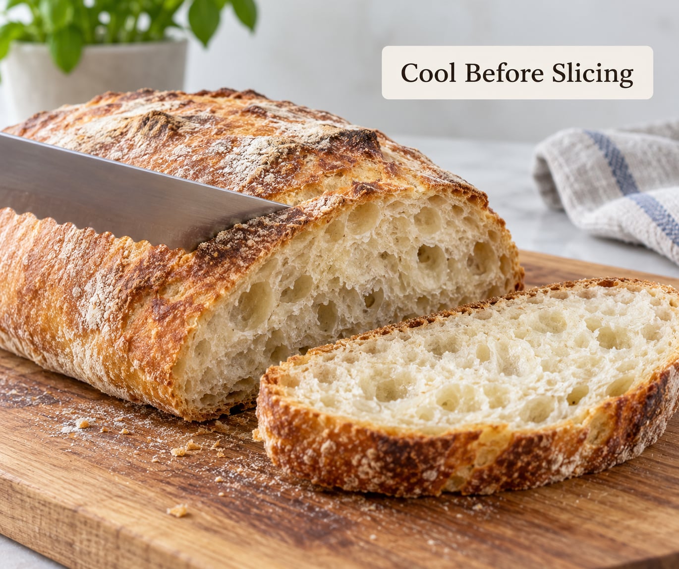 Cool Before Slicing