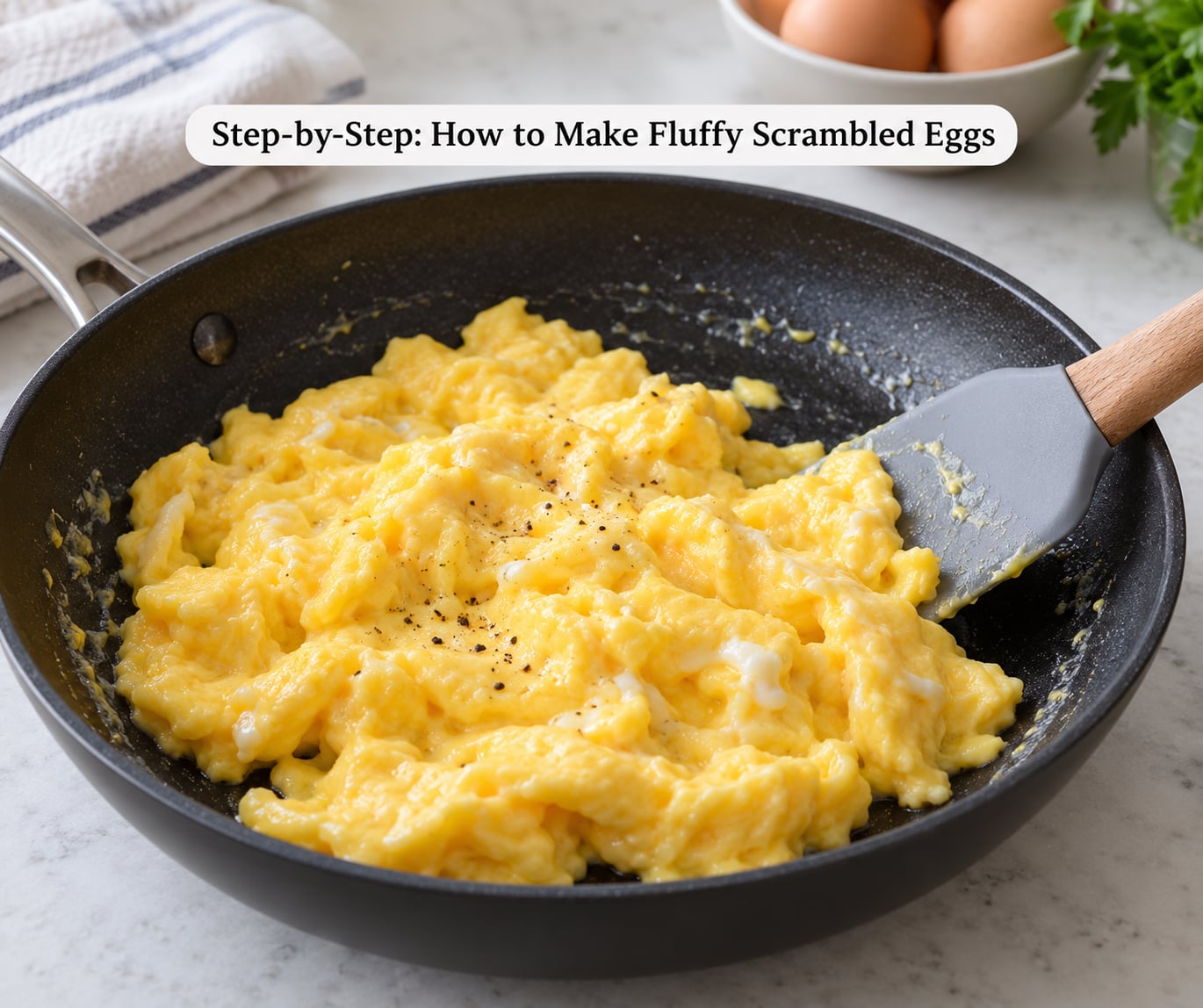 Step-by-Step: How to Make Fluffy Scrambled Eggs