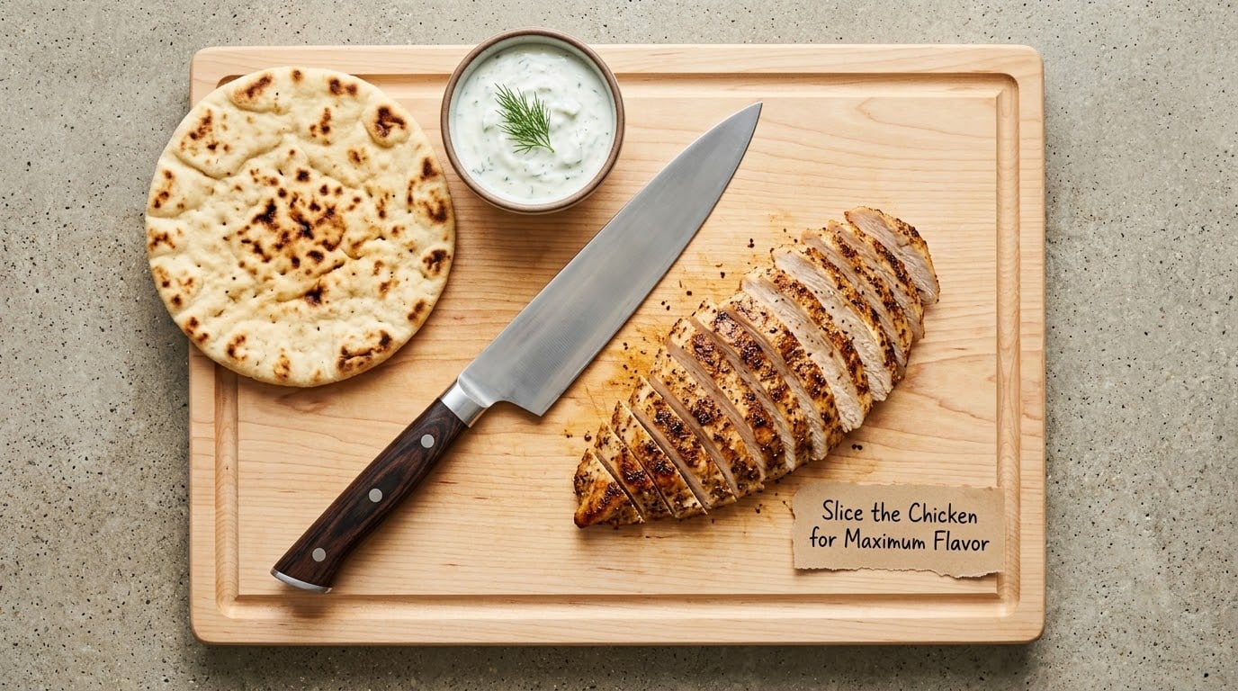 Slice the Chicken for Maximum Flavor