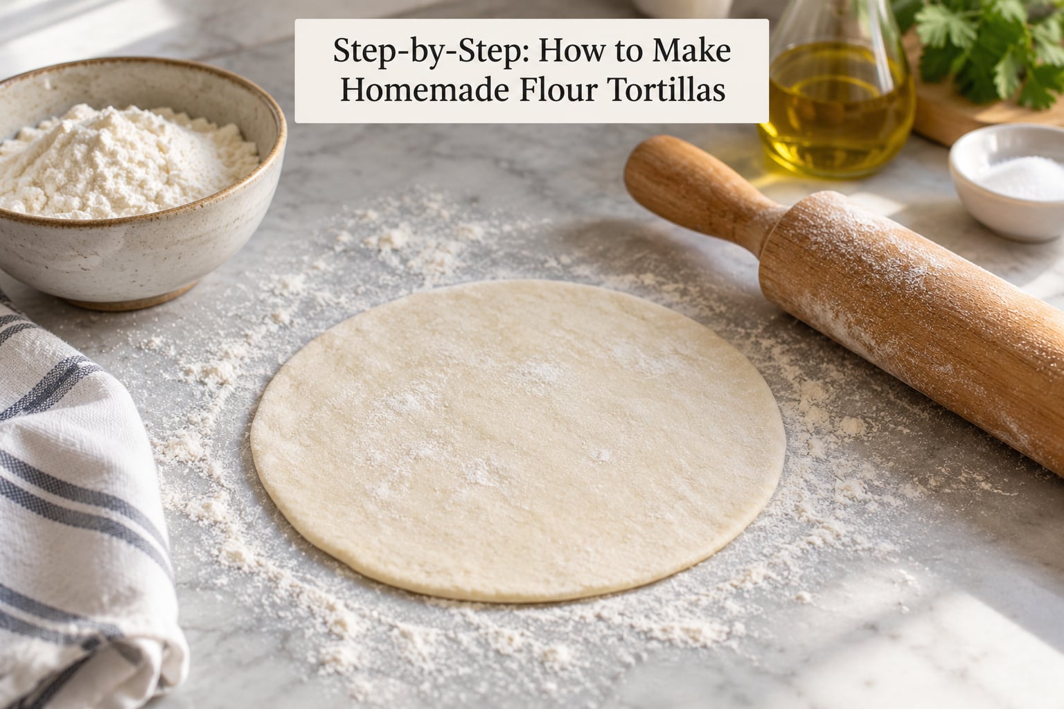 Step-by-Step: How to Make Homemade Flour Tortillas
