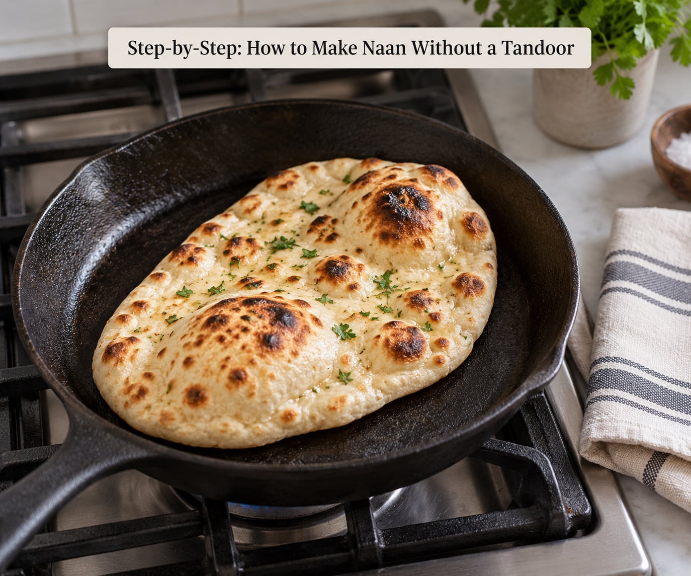 Step-by-Step: How to Make Naan Without a Tandoor