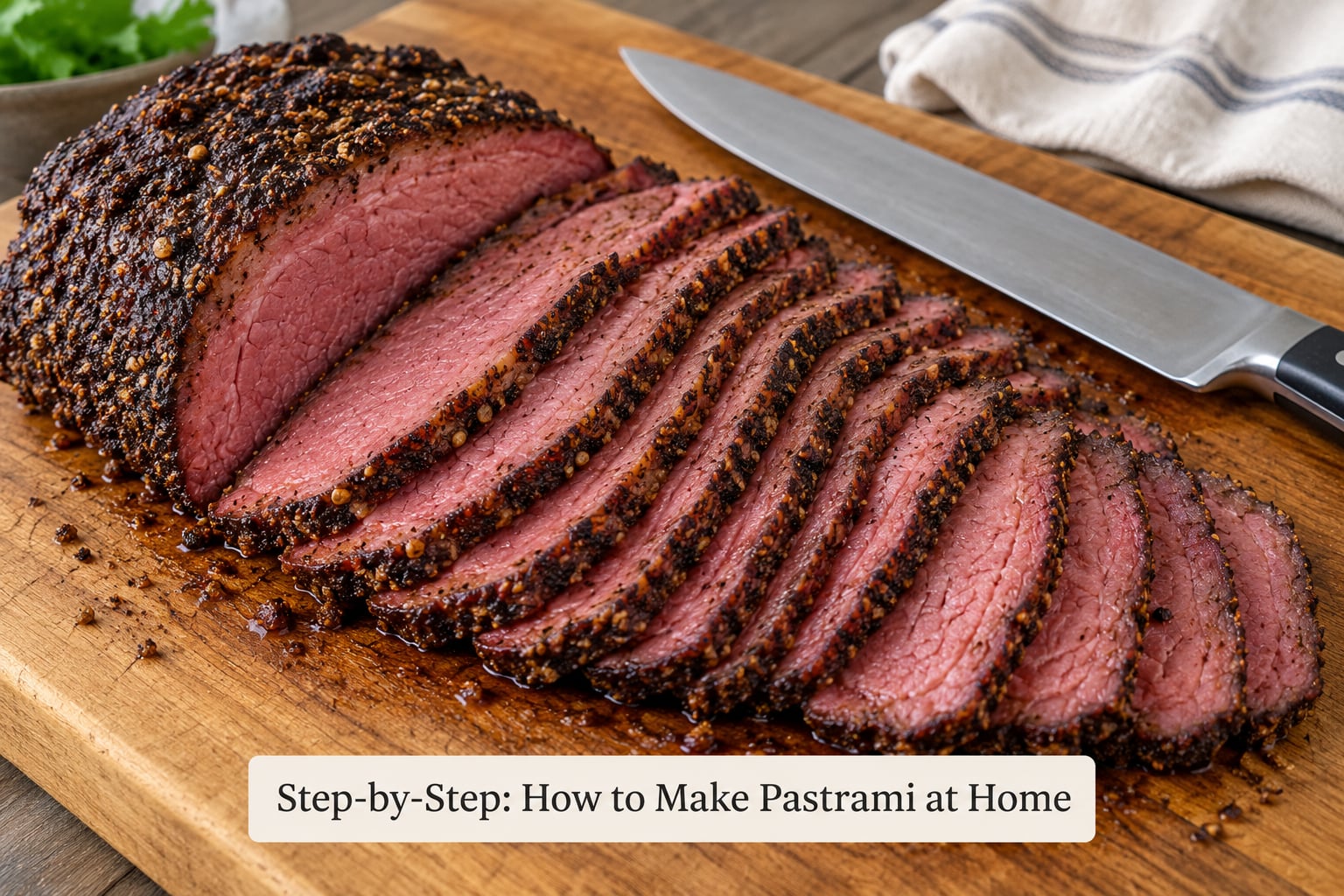 Step-by-Step: How to Make Pastrami at Home
