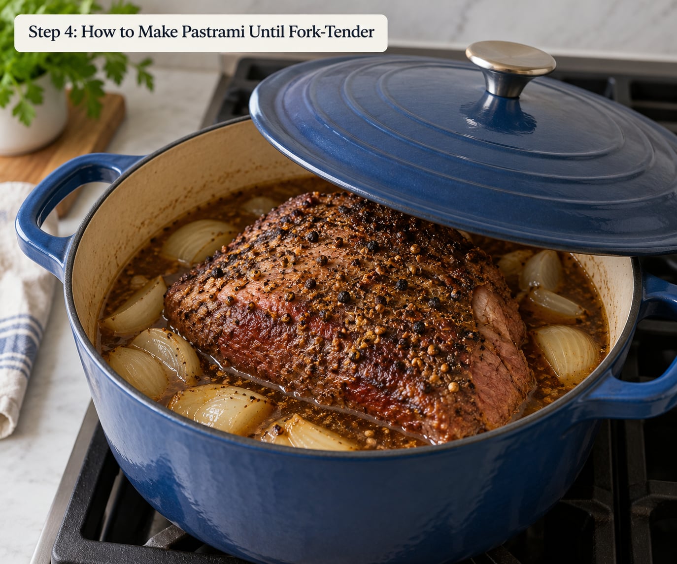 Step 4: How to Make Pastrami Until Fork-Tender