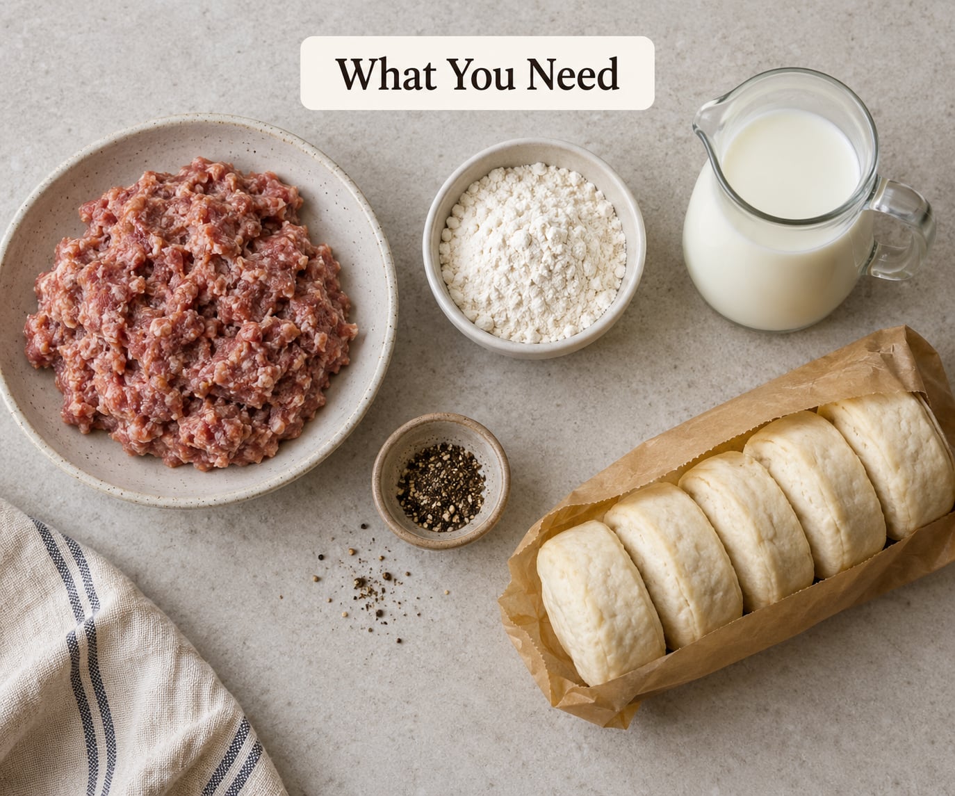 What You Need