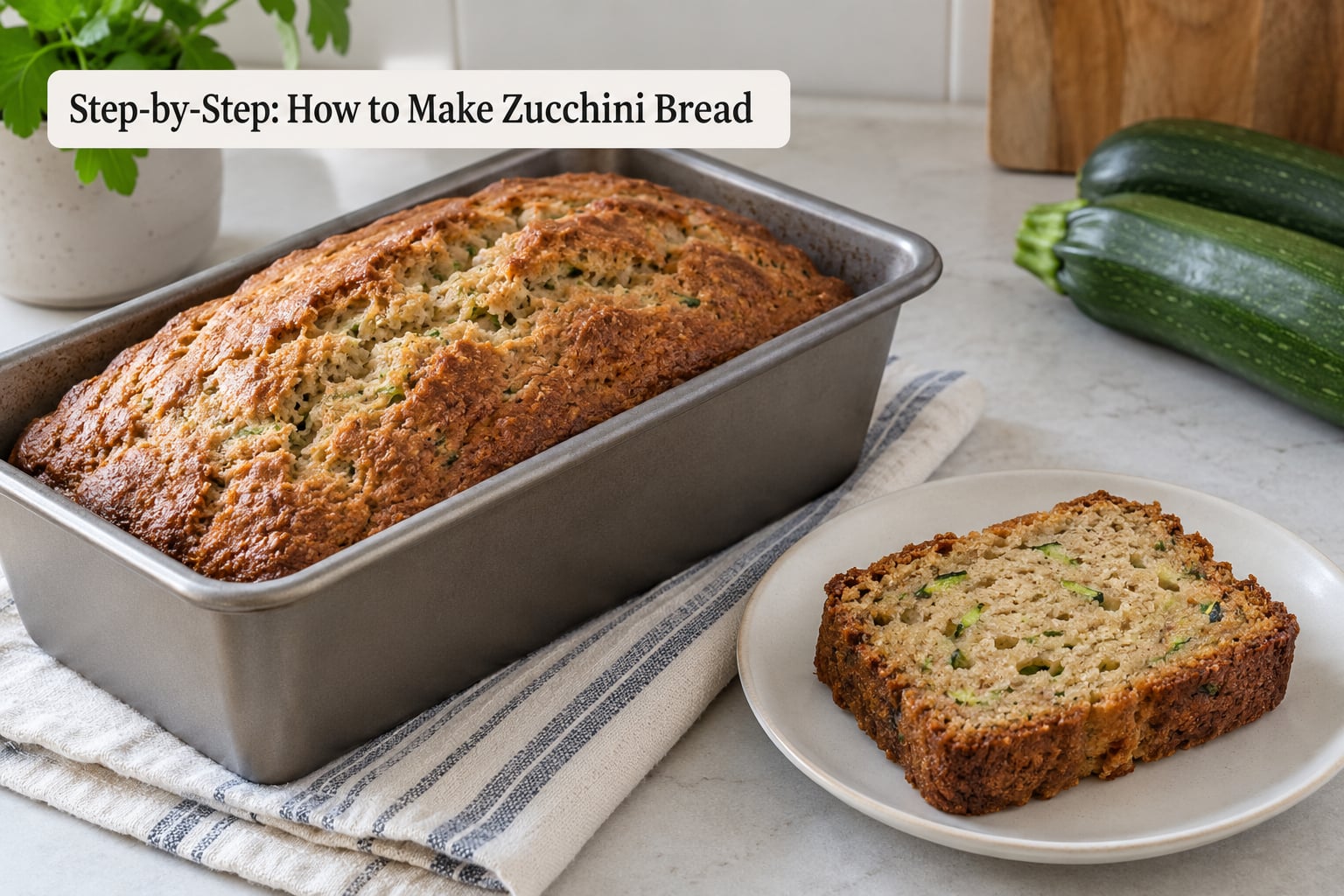 Step-by-Step: How to Make Zucchini Bread