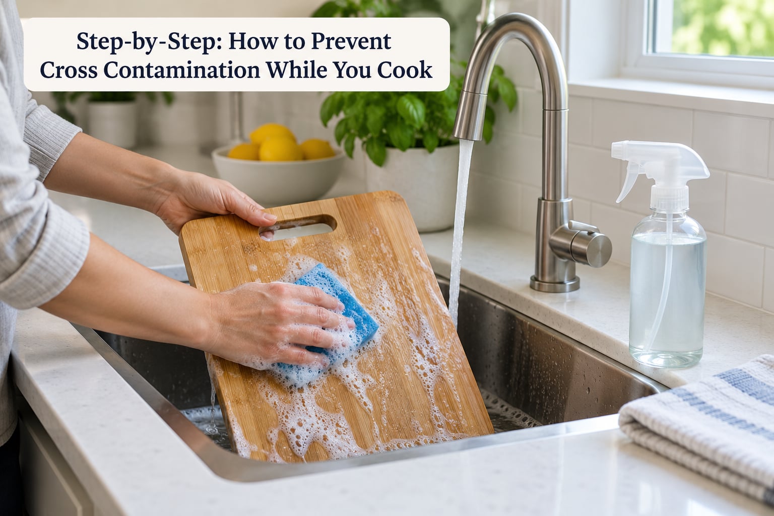Step-by-Step: How to Prevent Cross Contamination While You Cook